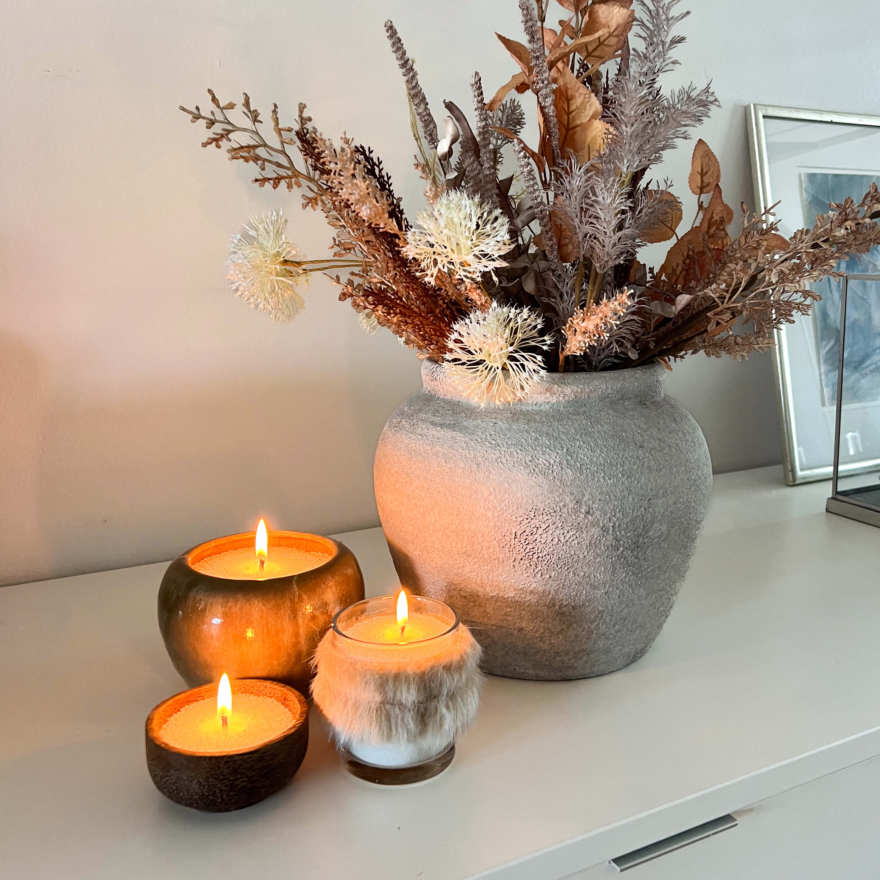 Pearl Light Sand Candle™