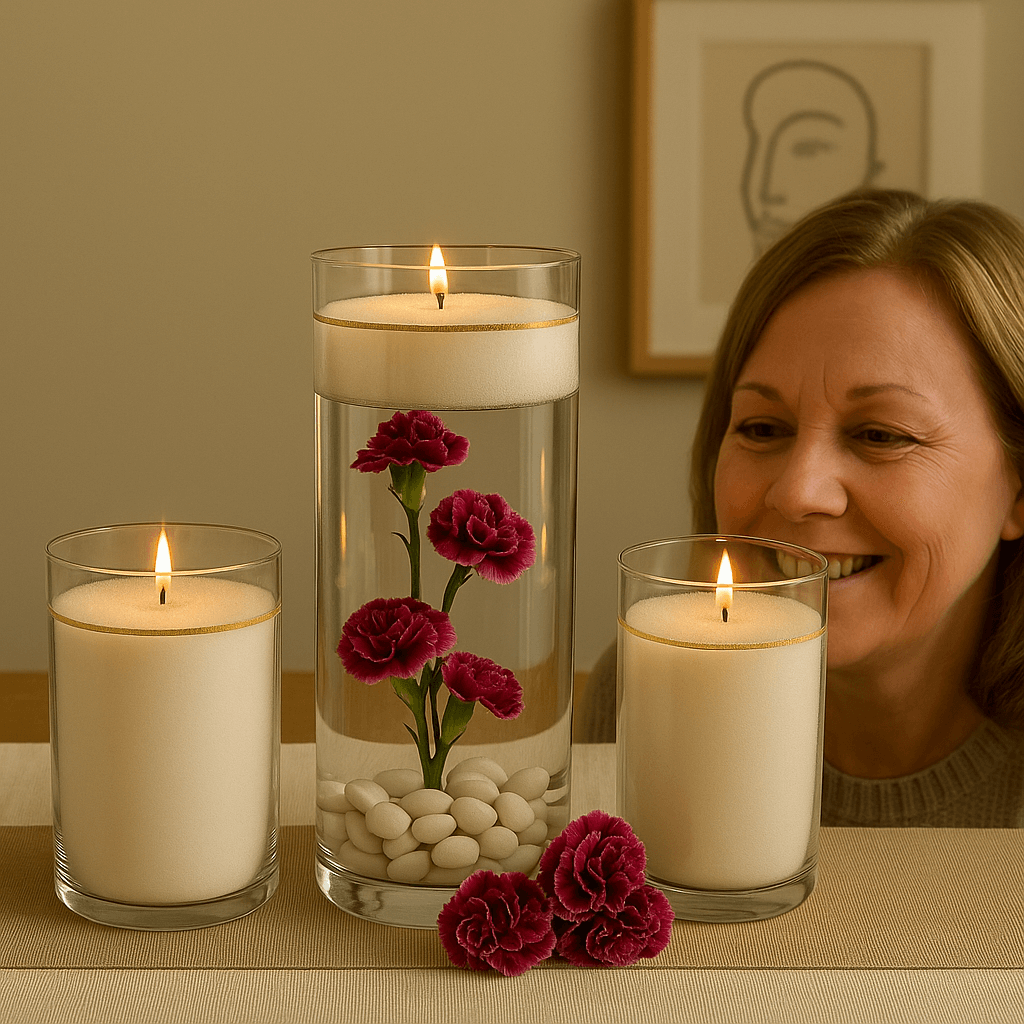 Pearl Light Sand Candle™