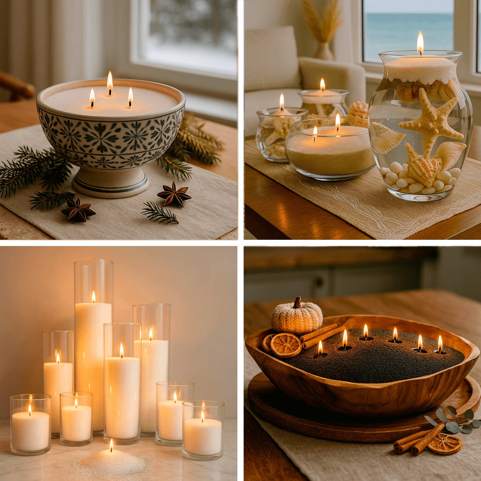 Pearl Light Sand Candle™