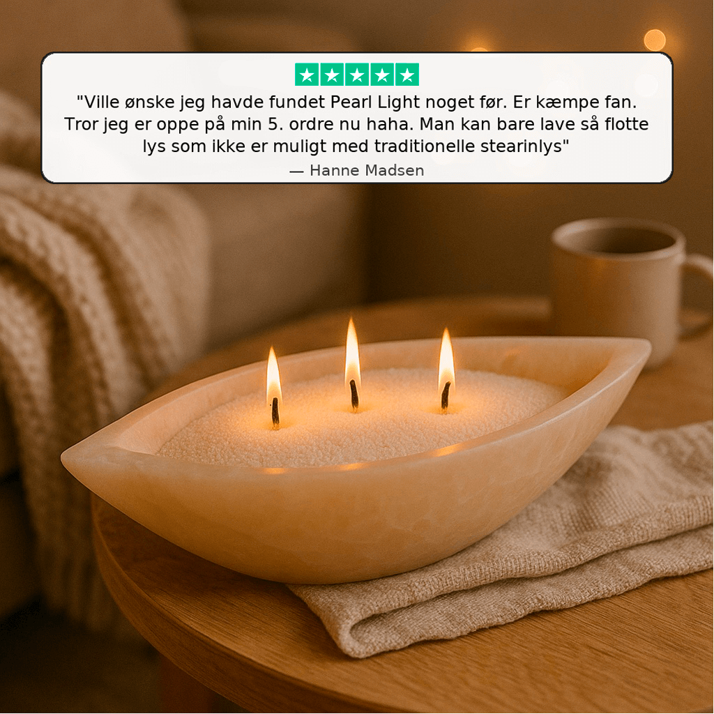 Pearl Light Sand Candle™